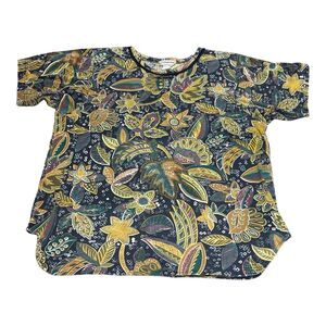VTG McNaughton Wear Pullover Short Sleeved Shirt Women’s Size Large